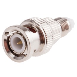 1 pcs - RS PRO Straight 50Ω RF Adapter FME Socket to BNC Plug 900MHz