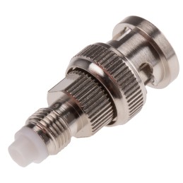 1 pcs - RS PRO Straight 50Ω RF Adapter FME Socket to BNC Plug 900MHz