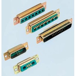 50 pcs - Amphenol ICC DMW 11 Way Panel Mount D-sub Connector Socket