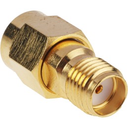 1 pcs - Amphenol Straight 50Ω RF Adapter SMA Socket to R-SMA Socket