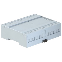 1 pcs - CAMDENBOSS Solid Top Enclosure Type CDIB Series , 106.2 x 90 x 31.9mm, Polycarbonate DIN Rail Enclosure Kit