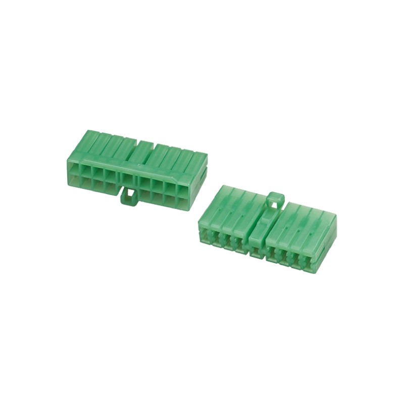 1 pcs - TE Connectivity, Multi-Interlock Mark II Male Connector Housing, 17 Way, 2 Row