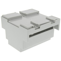 1 pcs - CAMDENBOSS Solid Top Enclosure Type CNMB Series , 88 x 58 x 90mm, Polycarbonate DIN Rail Enclosure