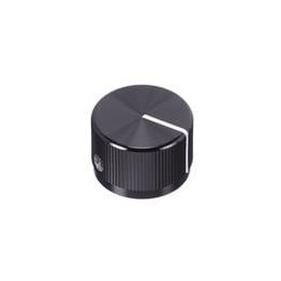 1 pcs : 42006-5B1/4 - Knobs & Dials BLK .940 DIA KNOB