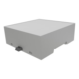 1 pcs - Italtronic DIN Rail Enclosure Enclosure Type 5M XTS Compact Series , 90 x 32.2mm, ABS DIN Rail Enclosure