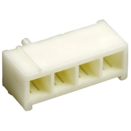 10 pcs - JST, SDN Male Connector Housing, 3.96mm Pitch, 4 Way, 1 Row
