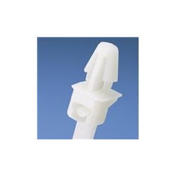 1 pcs : PLP1S-M - Cable Tie Mounts PAN-TY PUSH MOUNT