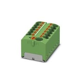 1 pcs : 3274018 - DIN Rail Terminal Blocks PTFIX 10/12X4-G GN