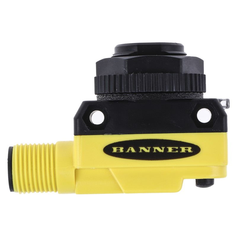 1 pcs - Banner Ultrasonic Block-Style Proximity Sensor, M18 x 1, 50 - 500 mm Detection, PNP Output, 12 - 30 V dc,