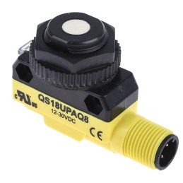 1 pcs - Banner Ultrasonic Block-Style Proximity Sensor, M18 x 1, 50 - 500 mm Detection, PNP Output, 12 - 30 V dc,