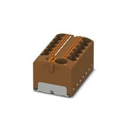 1 pcs : 3274020 - DIN Rail Terminal Blocks PTFIX 10/12X4-G BN