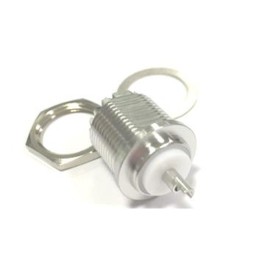 1 pcs - RS PRO, jack Cable Mount UHF Connector, 50Ω, Solder Termination, Straight Body