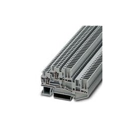 1 pcs : 3040054 - DIN Rail Terminal Blocks 5.2MM SPRG CAGE 28-12 AWG GRAY