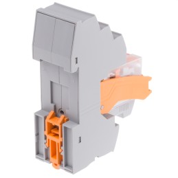 1 pcs - Phoenix Contact DIN Rail Power Relay, 24V ac Coil, 8.5A Switching Current, DPDT