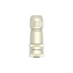 1 pcs - TE Connectivity Circular Connector, 4 Contacts, Cable Mount, M12 Connector, Socket, Female, IP67, T411 Series