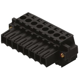 72 pcs - Weidmuller 3.5mm Pitch 5 Way Pluggable Terminal Block, Plug, Cable Mount, Screw Termination
