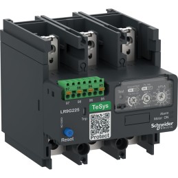 1 pcs - Schneider Electric Thermal Overload Relay 1 NO + 1 NC, 57 - 225 A F.L.C, 57 - 225 A Contact Rating, 24