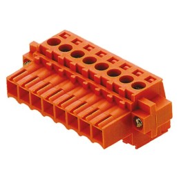 72 pcs - Weidmuller 3.5mm Pitch 5 Way Pluggable Terminal Block, Plug, Cable Mount, Screw Termination