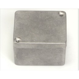 1 pcs - RS PRO Silver Aluminium Enclosure, IP66, IP67, IP68, IK09, Silver Lid, 58 x 64 x 34mm