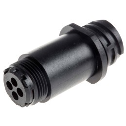 1 pcs - TE Connectivity Circular Connector, 4 Contacts, In-line, Socket, Male, CPC Series 1 Series