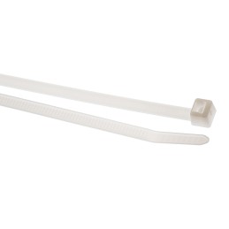 1 Bag of 100 - HellermannTyton Cable Tie, 150mm x 4.6 mm, Natural Polyamide 6.6 (PA66), Pk-100