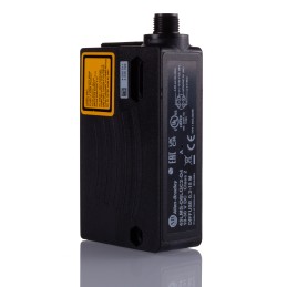 1 pcs - Allen Bradley Diffuse Photoelectric Sensor, Block Sensor, 200 mm - 15 m Detection Range IO-LINK