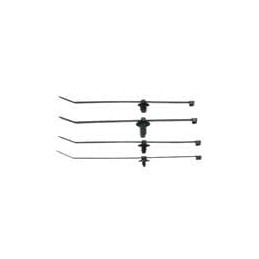 1 pcs : PUM-049-2S-D30 - Cable Tie Mounts PUSH MNT ASSMBLY 4.6-4.9mm