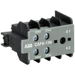 1 pcs - ABB Auxiliary Contact, 2 Contact, Front Mount, CAF6