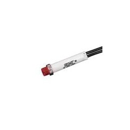 1 pcs : 36EN-2111 - Panel Mount Indicator Lamps PMI RND 5/16' Neon 125V Wire Red BZL