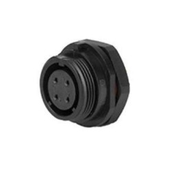1 pcs - RS PRO Circular Connector, 4 Contacts, Bulkhead Mount, Socket, Female, IP68