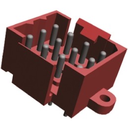 55 pcs - TE Connectivity Metrimate Series Straight Through Hole PCB Header, 12 Contact(s), 5.0mm Pitch, 4 Row(s), Shrouded