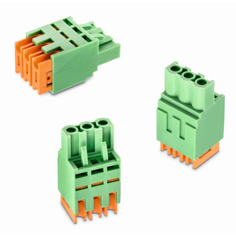 80 pcs - Wurth Elektronik 5.08mm Pitch 5 Way Horizontal Pluggable Terminal Block, Plug, Plug-In, Screw Termination