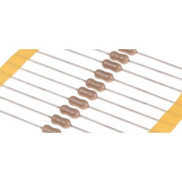 10 pcs - RS PROPC Board Non Resettable Fuse, Axial 750mA, 250V ac