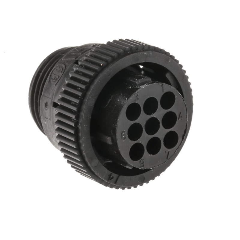 1 pcs - TE Connectivity Circular Connector, 9 Contacts, Cable Mount, Socket, CPC Series 1 Series
