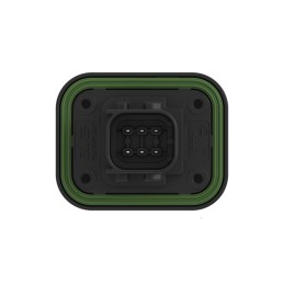 560 pcs - TE Connectivity 1-23774 Series Vertical Panel Mount PCB Header, 6 Contact(s), 6mm Pitch, 2 Row(s), Shrouded