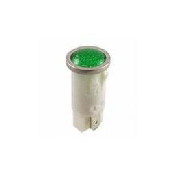 1 pcs : 1033QD5 - Panel Mount Indicator Lamps GREEN DIFFUSED 1/2' MOUNTING HOLE