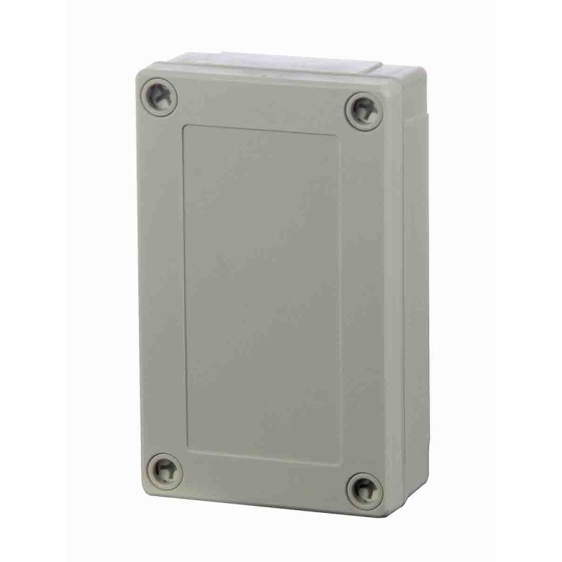 1 pcs - Fibox Grey Polycarbonate Enclosure, IP66, IP67, IK08, Grey Lid, 130 x 80 x 50mm