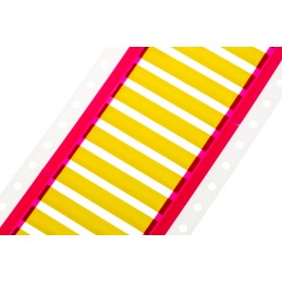 1 Box of 1000 - RS PRO Heat Shrink Cable Marker, Yellow, 1.8 - 4.1mm Cable