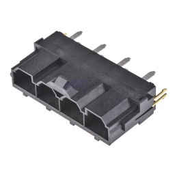 1 pcs - Molex Mini-Fit Sr. Series Straight Through Hole PCB Header, 4 Contact(s), 10.0mm Pitch, 1 Row(s), Shrouded