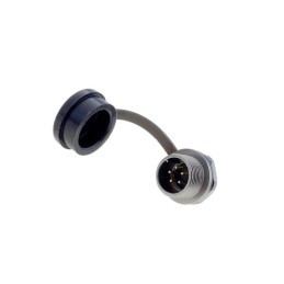 1 pcs - RS PRO Circular Connector, 5 Contacts, Front Mount, Plug, Male, IP67