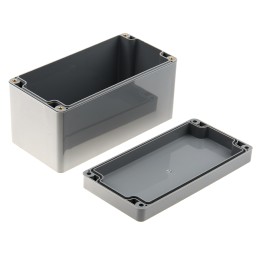1 pcs - Takachi Electric Industrial GA Series Ivory White ABS Enclosure, IP54, Ivory White Lid, 80 x 160 x 90mm