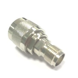 1 pcs - RS PRO Straight 50Ω Coaxial Adapter Type N Plug to TNC Socket 11GHz