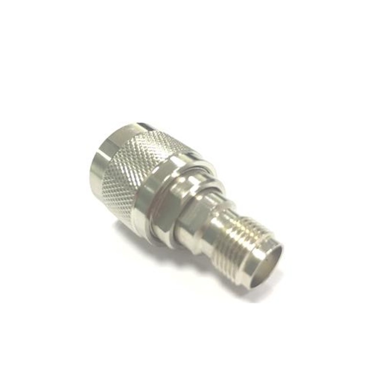 1 pcs - RS PRO Straight 50Ω Coaxial Adapter Type N Plug to TNC Socket 11GHz