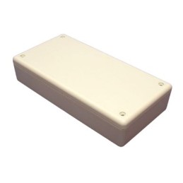 1 pcs - Hammond 1599 Series Grey Flame Retardant ABS Enclosure, IP54, Grey Lid, 170 x 85 x 34mm