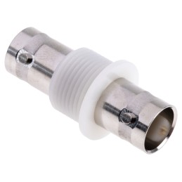1 pcs - RS PRO Straight 50Ω Coax Adapter BNC Socket to BNC Socket 4GHz