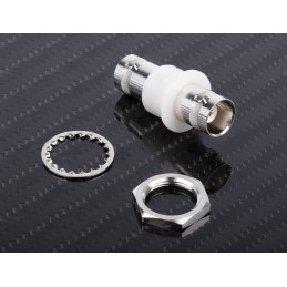 1 pcs - RS PRO Straight 50Ω Coax Adapter BNC Socket to BNC Socket 4GHz