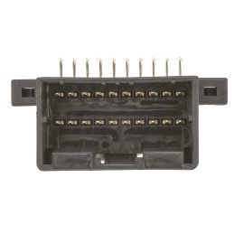 60 pcs - TE Connectivity, MULTILOCK 040 Female Connector Housing, 2.5mm Pitch, 20 Way, 2 Row Right Angle