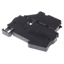 1 pcs - Phoenix Contact Black Fused DIN Rail Terminal, 1-Level, Spring Clamp Termination, Fused