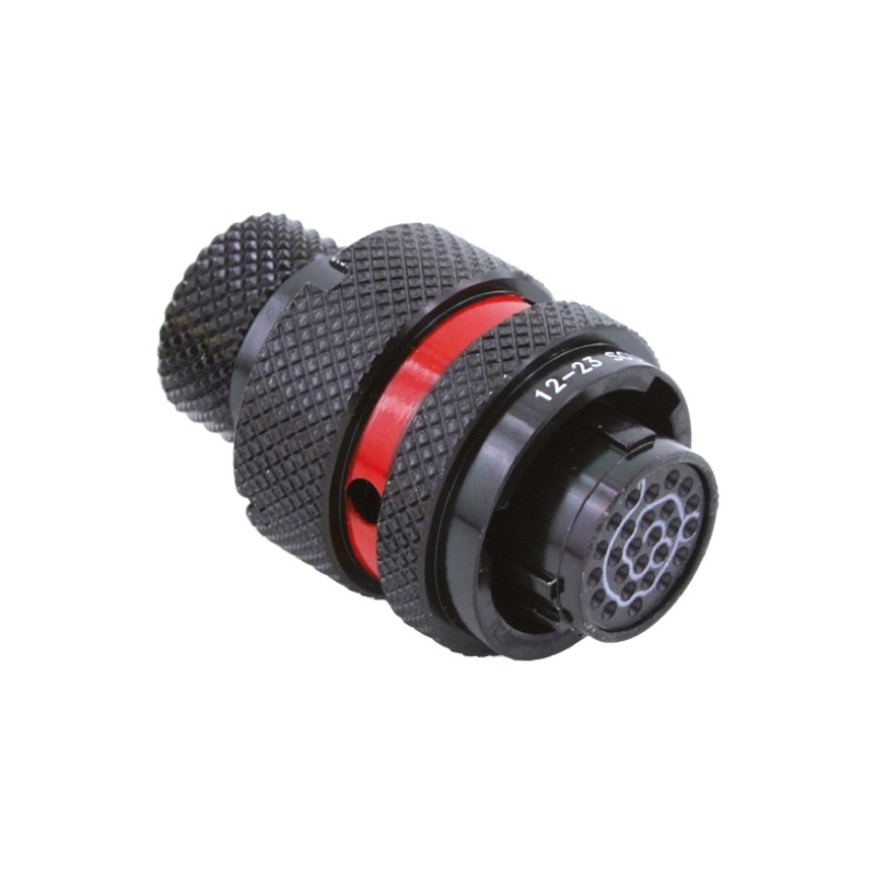 1 pcs - Souriau Circular Connector, 26 Contacts, Cable Mount, Plug, Female, IP67, 8STA Series