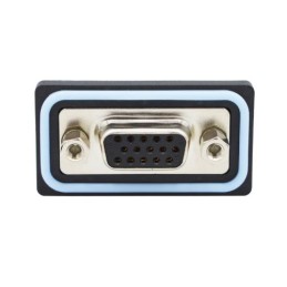 63 pcs - Norcomp HDF 15 Way Right Angle Solder D-sub Connector Socket, 2.29mm Pitch, with 4-40 Screw Locks